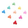 100pcs Mini Flower Hair Clip Cute Strong Grip Hair Accessories Small Tiny Hair Claw Clip for Daily