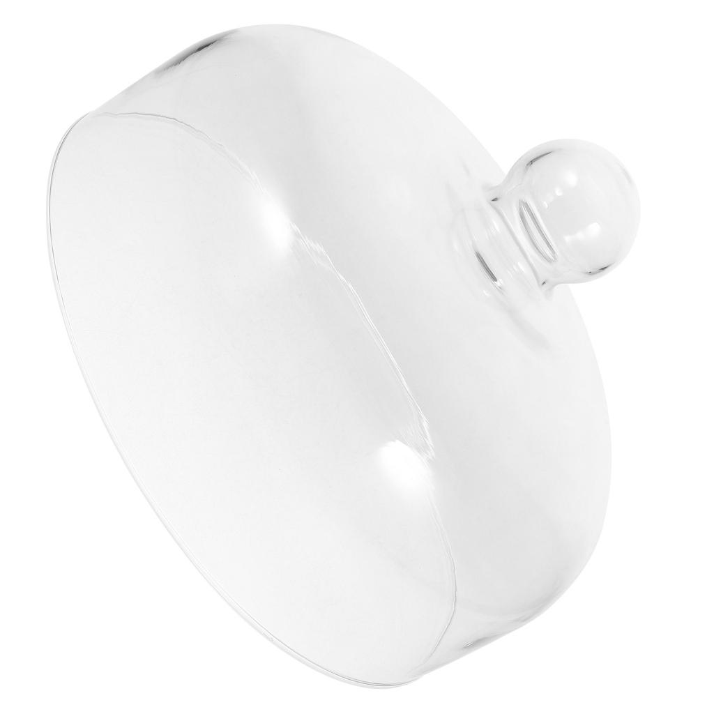 Microwave Glass Splatter Cover Clear Dome 10 Inch 6.9 Inch Tall Food-Grade Non Plastic Lid Splash-Proof Cooking Protective Cover