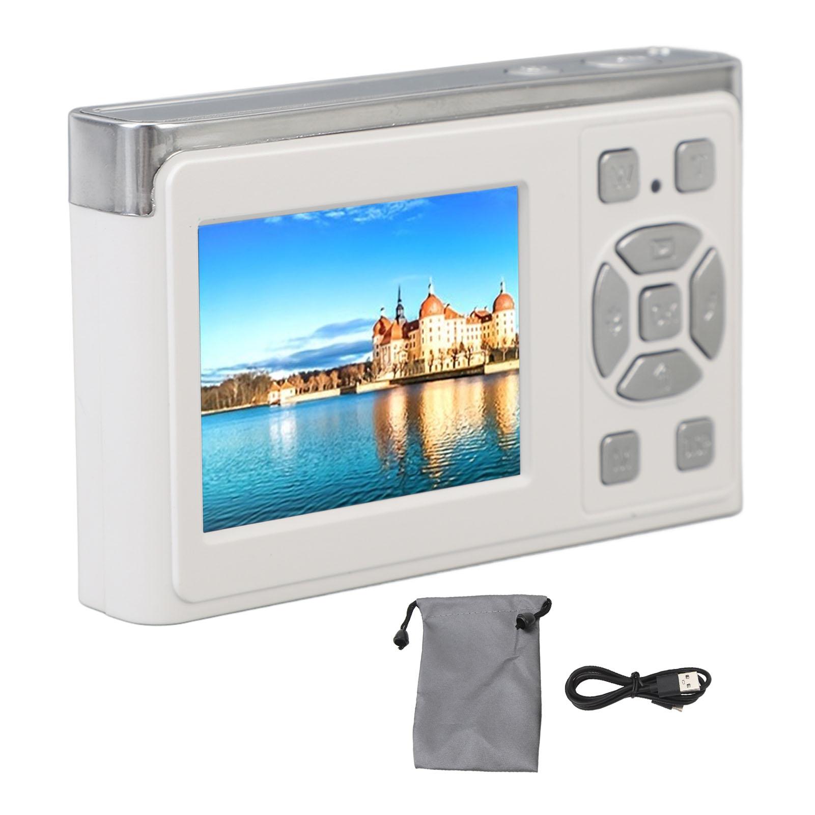 

2.2 in IPS Screen Digital Camera 1080P 50 MP Type C Auto Focus 600mAh Vlogging Camera for Teens чорний