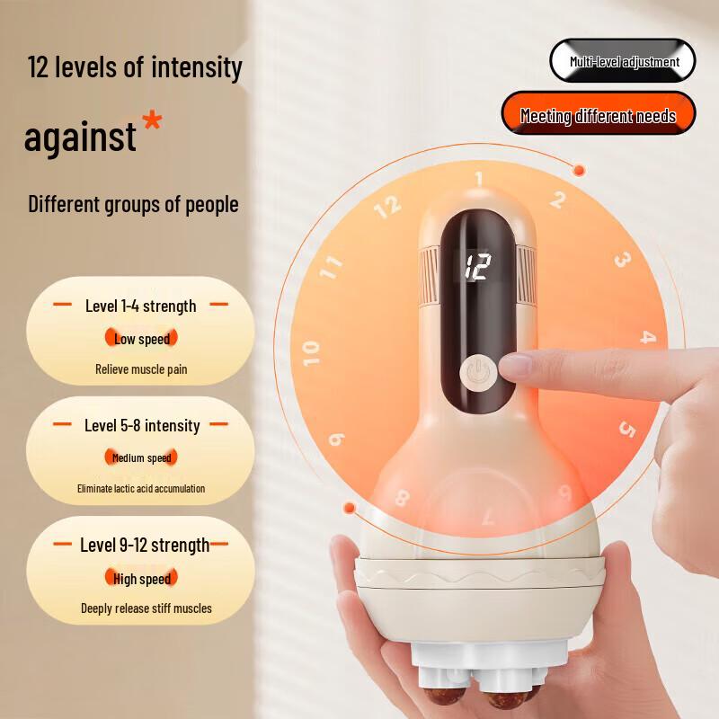 AUX Smart Bianstone Waist & Abdomen Massager