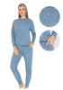 Women's Pajamas XL Stylish Long Pants and Sleeve Nice Elastic Comfortable