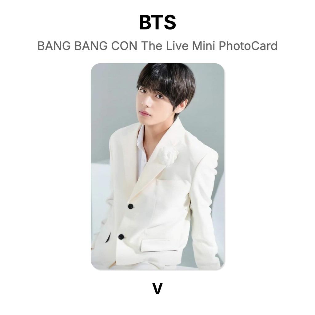 BTS BANG BANG CON The Live Mini PhotoCard Official Photocard