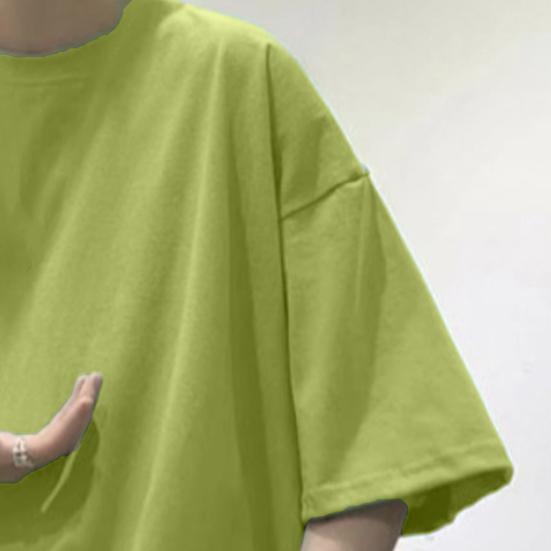 Pánská trička Pulovr Volné Nadměrná velikost Jednobarevné Ležérní Top pro každodenní nošení