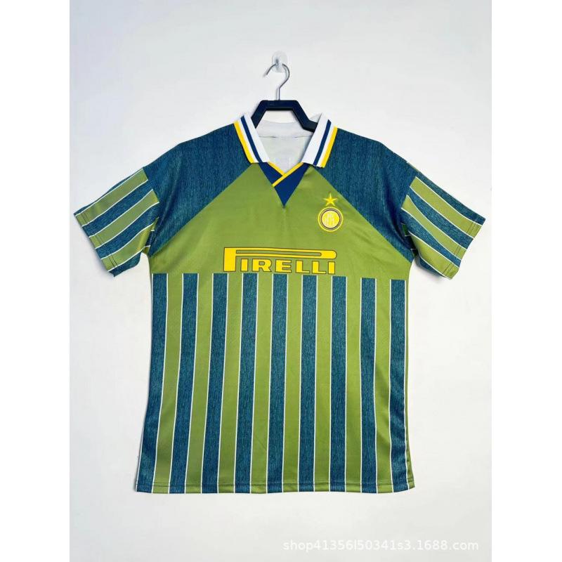0809 Classic Retro Inter Jersey Home and Away Short-sleeved No. 22 Milito Champions League Serie A Club Football Jersey