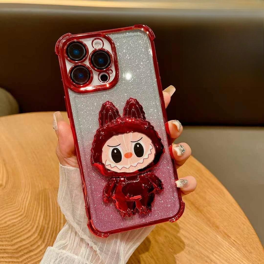 

Зеркальная подставка Labcloth подходит для iPhone16ProMax, имеет гальваническое покрытие и полностью закрывает четыре угла iPhone 14 для защиты от падений. iPhone 16promax