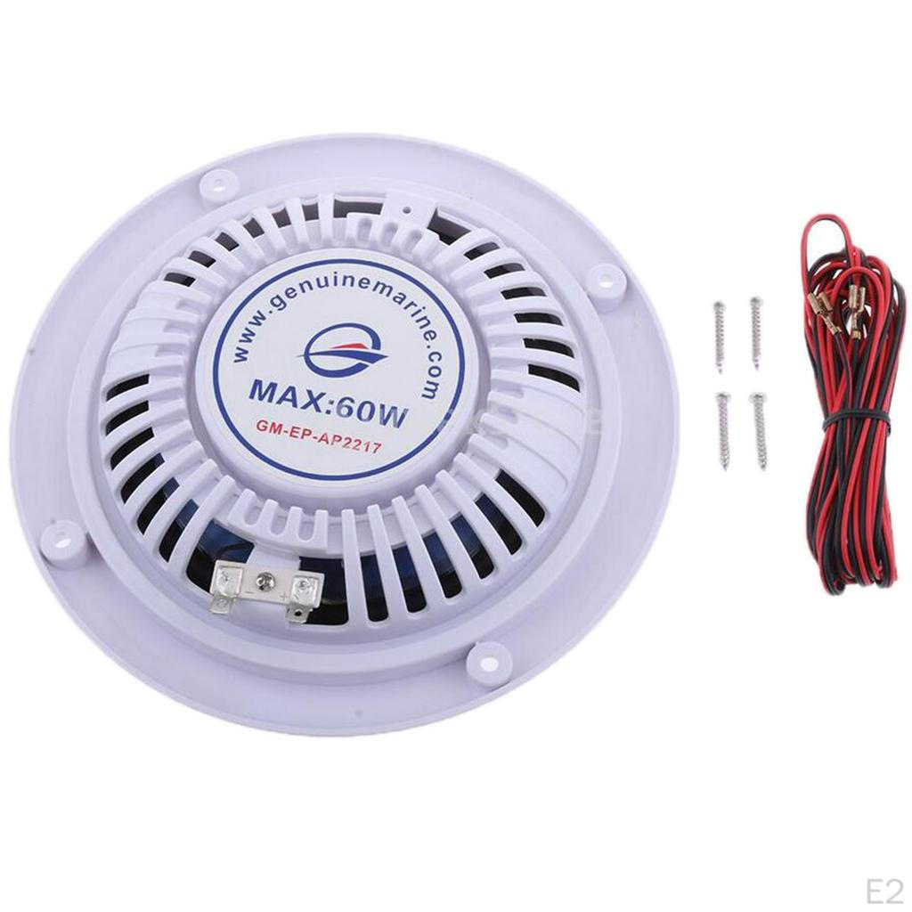 Boat Marine Waterproof Speaker Sound Horn Round Flush Fittings