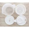 Living Vegetable Drainer/Salad Spinner, White, 2L Large Capacity, with Graduations, Chris 802336