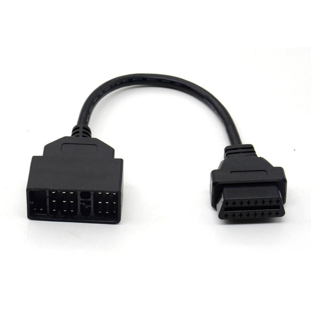 22pin17pin16pin OBD2 Diagnostic Adapter Plastic Diagnostic Connector for For Toyota Car Auto Repair