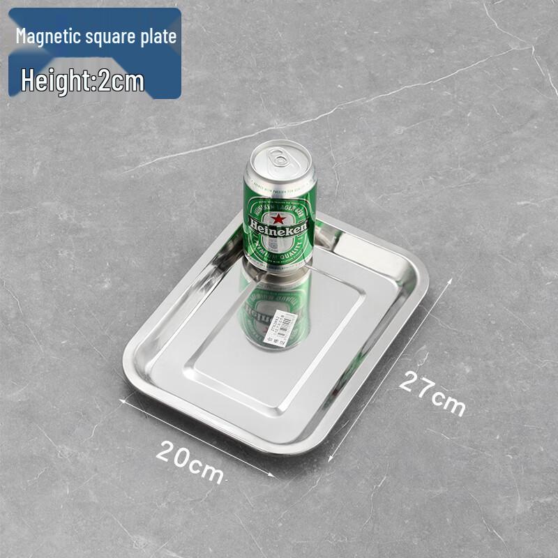 Stainless Steel Cafeteria Serving Tray