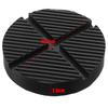Universal 1pc Car Cross Slotted Frame Rail Floor Jack Rubber Pad Adapter Jacking Disk Pad Tool Pinch Weld Side Lifting Disk
