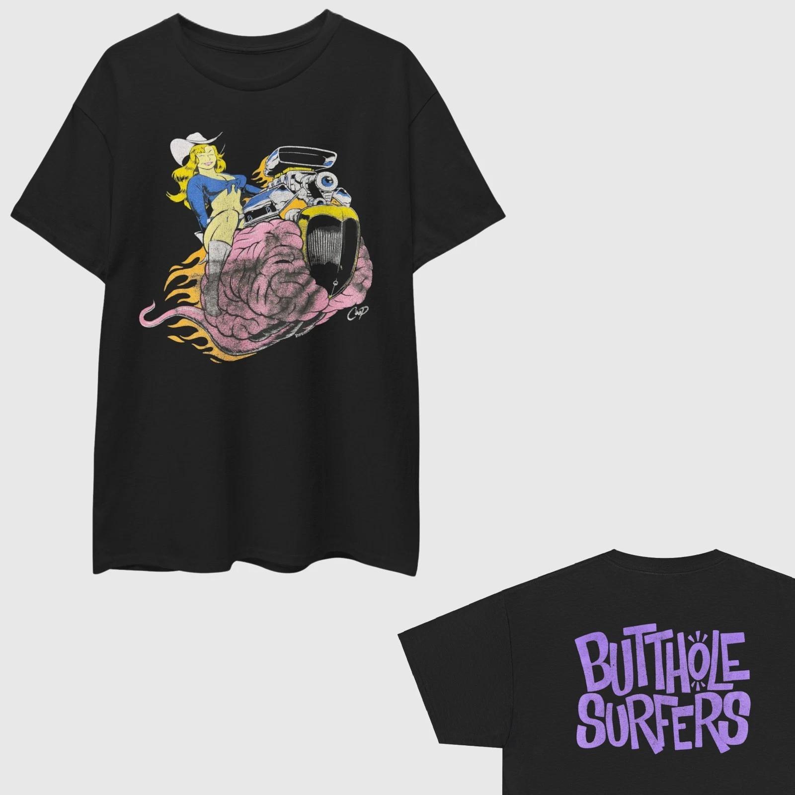 

Butthole Surfers Cowgirl T-Shirt. Vintage Style 2XL
