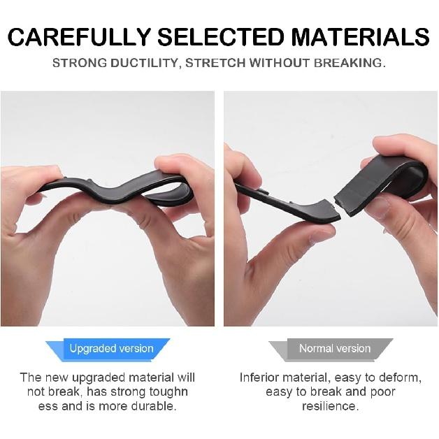 Cârlig Tetieră Scaun Auto, Pachet de 4 Organizator Depozitare Umeraș Scaun Auto pentru Poșetă, Geantă de Mână, Paltoane, Pungi de Alimente, Accesorii Interioare Auto, Universal