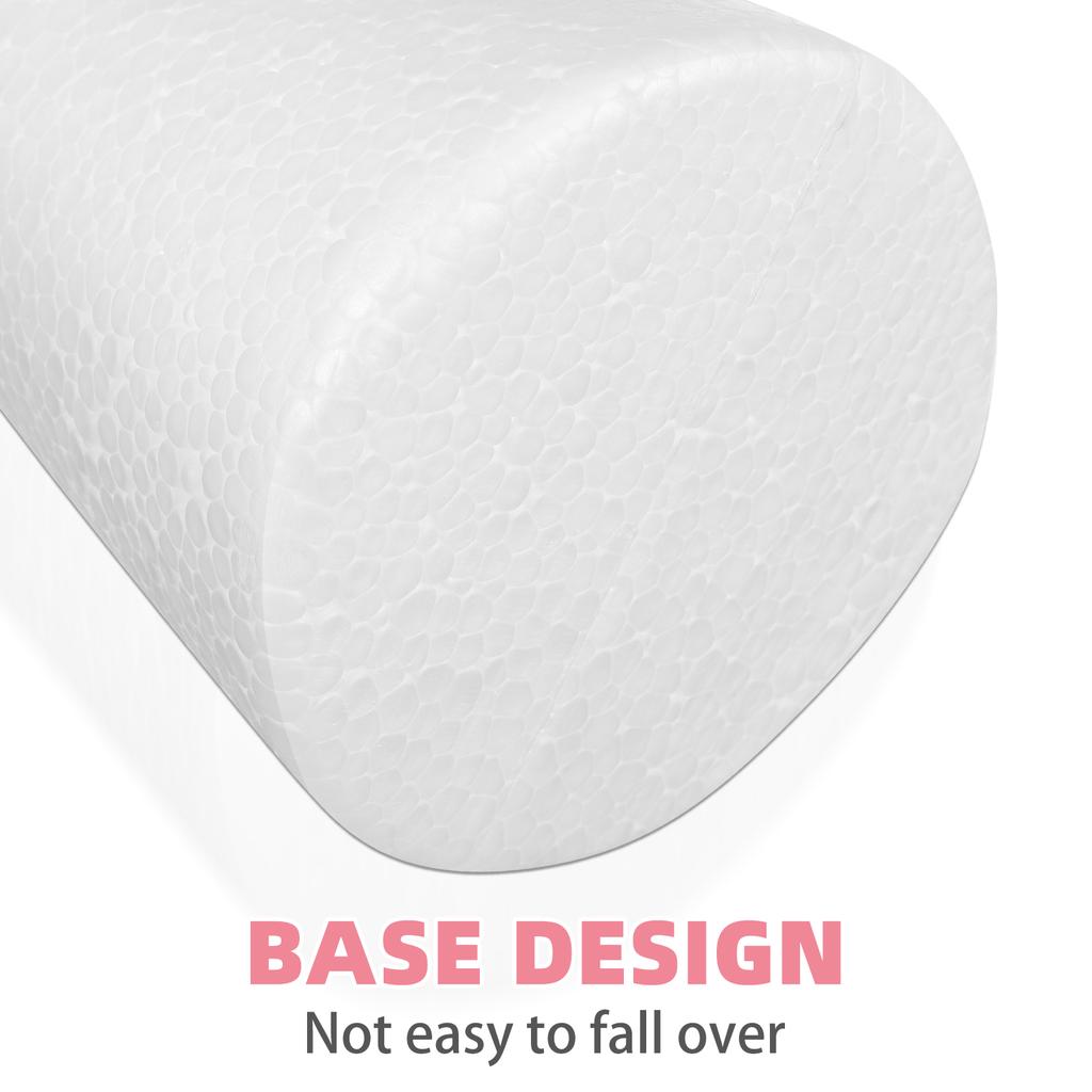 2 PCS Foam Cone Christmas and Crafts for Kids Themed Party Ornament DIY Decorations Children Supplies Shaped Polystyrene