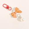 Key Chain Candy Color Bow Knot Pendant Pendant Imitation Bow Keychain  Mobile Phone