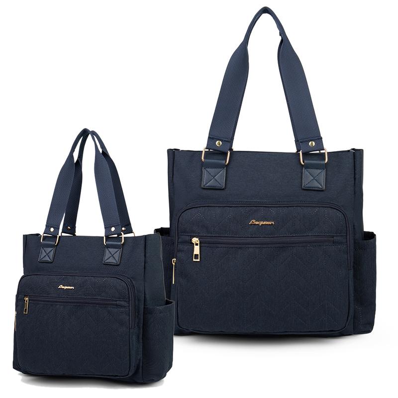 Lequeen Mama Tote Bag Maternity Diaper Mommy Large Capacity Bag Women Nappy Organizer Stroller Bag Baby Care Mom Shoulder Bag