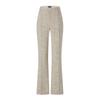 PORTS Women's Grey Marl Wide-Leg Trousers