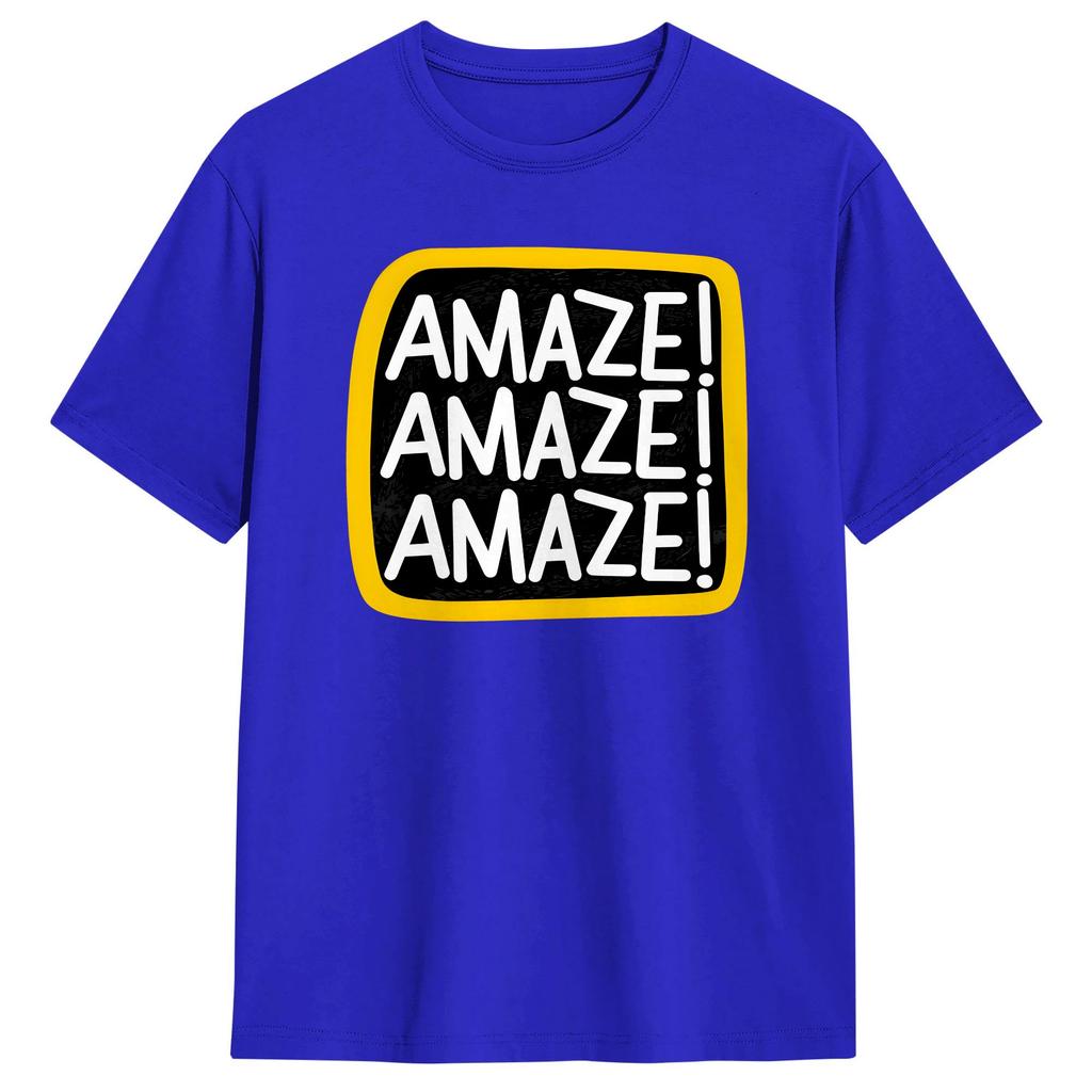 Unisex Project Hail Mary Amaze T Shirt 100 Cotton Clothing Novelty Short Sleeve Round Collar Tees Plus Size TShirts