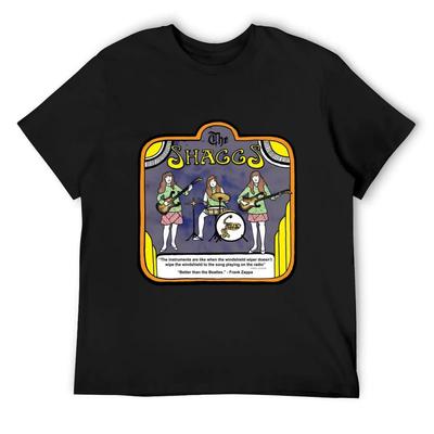The Incomparable Shaggs T-Shirt Customs for a Boy Man T-shirt Plain T Shirts for Men Graphic
