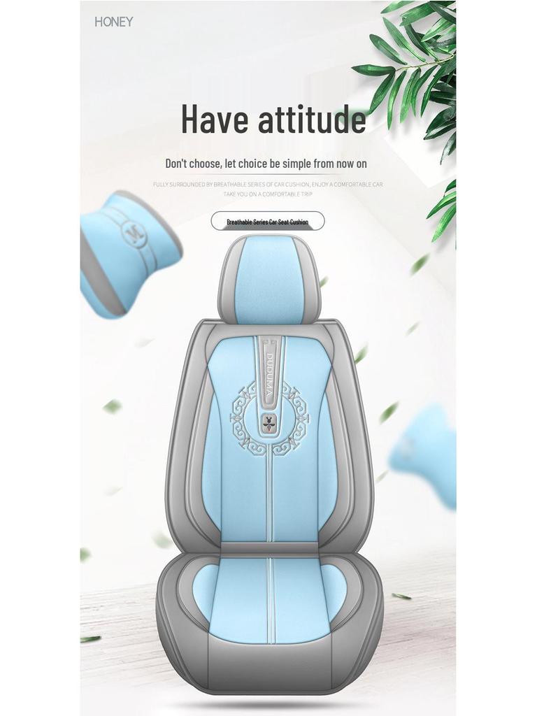 Buick Leather Car Seat Cushion for Regal, Excelle, LaCrosse, Envision, Verano - All-Season Comfort