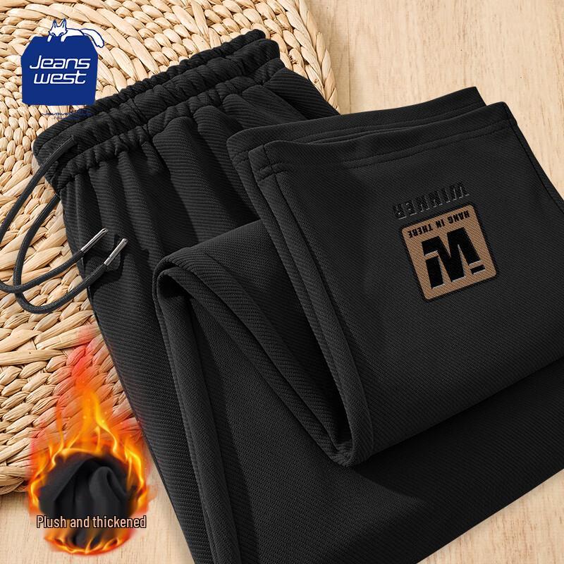 

JEANSWEST CLUB Men s Fleece-Lined Straight-Leg Twill Pants M