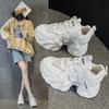 Dad Shoes Breathable Spring and Summer New Thick-soled Thin Small Ins Trendy Mesh Casual Sneakers