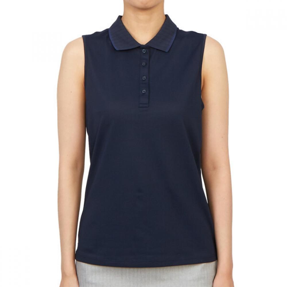

G Fore Women S Collar SleeveleSS Tee Twlt G4lc0k804 S