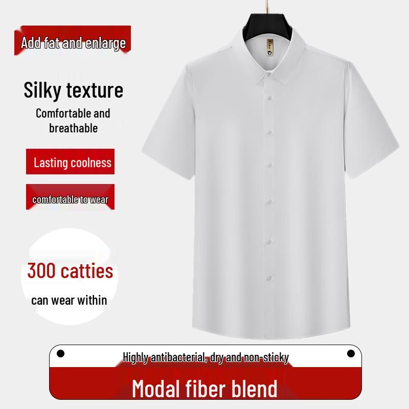 Men s Plus Size Business Casual Polo Shirt 5XL