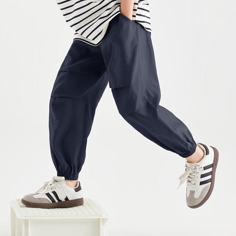Boys  Summer Pleated Cargo Pants 120