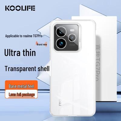 KOOLIFE Klare TPU-Vollschutz-Handyhülle für Realme