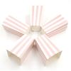 Striped Ripple Dot Popcorn Box Creative Birthday Party Decora Festival Carnival Snack Cup Children's Anniversary Gift Packag Handheld Popcorn Bucket