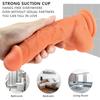 Adult Products Female Masturbation Dual Hardness Liquid Silicone Simulation Penis Manual Suction Cup False Anal Anal Plug