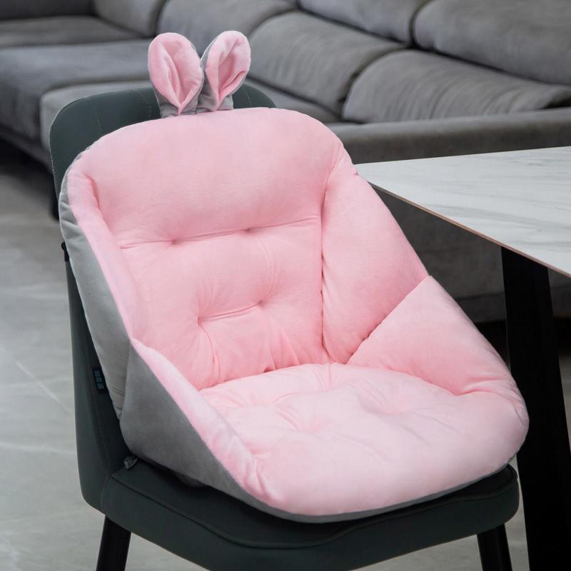 

Домашняя мягкая подушка для спинки, интегрированная офисная подушка, подушка для стула в студенческом общежитии, толстая подушка для сиденья, удобная подушка 45*48*48cm