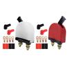 Expert Battery Disconnect Switch Brass+PP Battery 12V-36V 150A One Button Operate for Boats Quick Power Disconnection