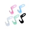 ABS One-Piece Hanger Connector Hooks for Wardrobe Space-Saving Clothes Drying Rack