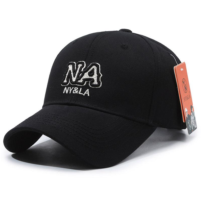 New Embroidery Ball Baseball Cap Sports Sunscreen Men's and Women's Sun Hats Breathable Versatile Casual Duck Tongue
