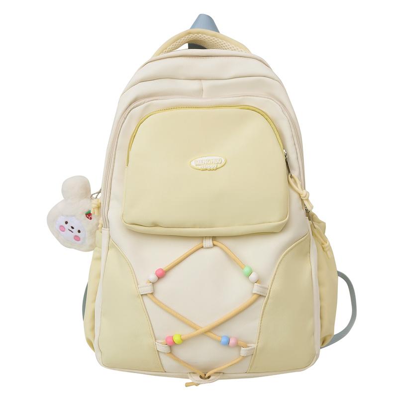 Женская школьная сумка с цветными блоками — фото 22