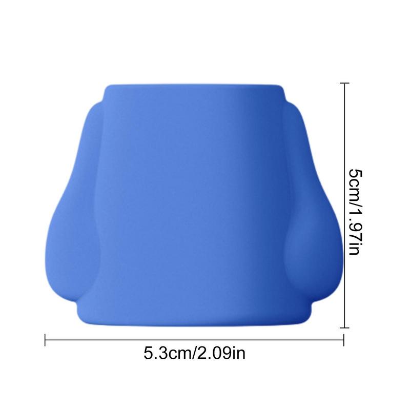 Portable Water Bottle Shower Cap Universal Pet Shower Head Spray Dog Shower Attachment  Silicone Water Sprayer Accessory For Dog