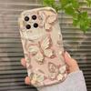 Pink Butterfly OPPOrealme8 Mobile Phone Case All-inclusive Anti-drop Real Me 8Pro Ultra-thin Protective Case Soft Case