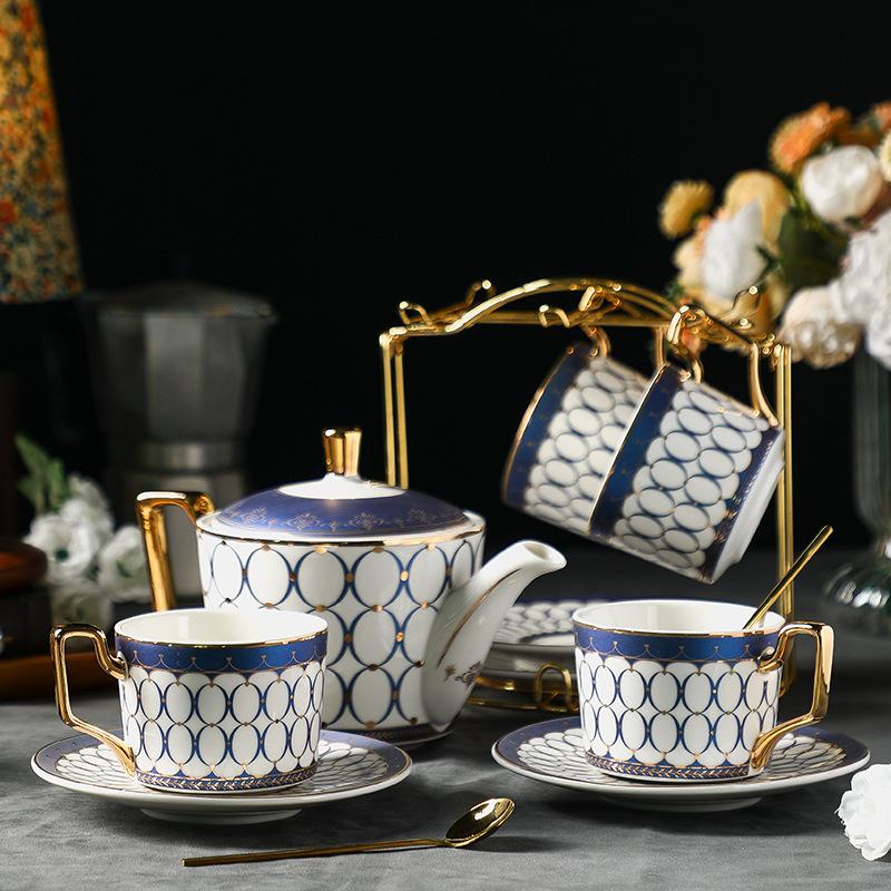 Special Beautiful Coffee Cup Set High-End Sense High-Value Light Luxury Ceramics High-End Exquisite Afternoon Tea Tea Set