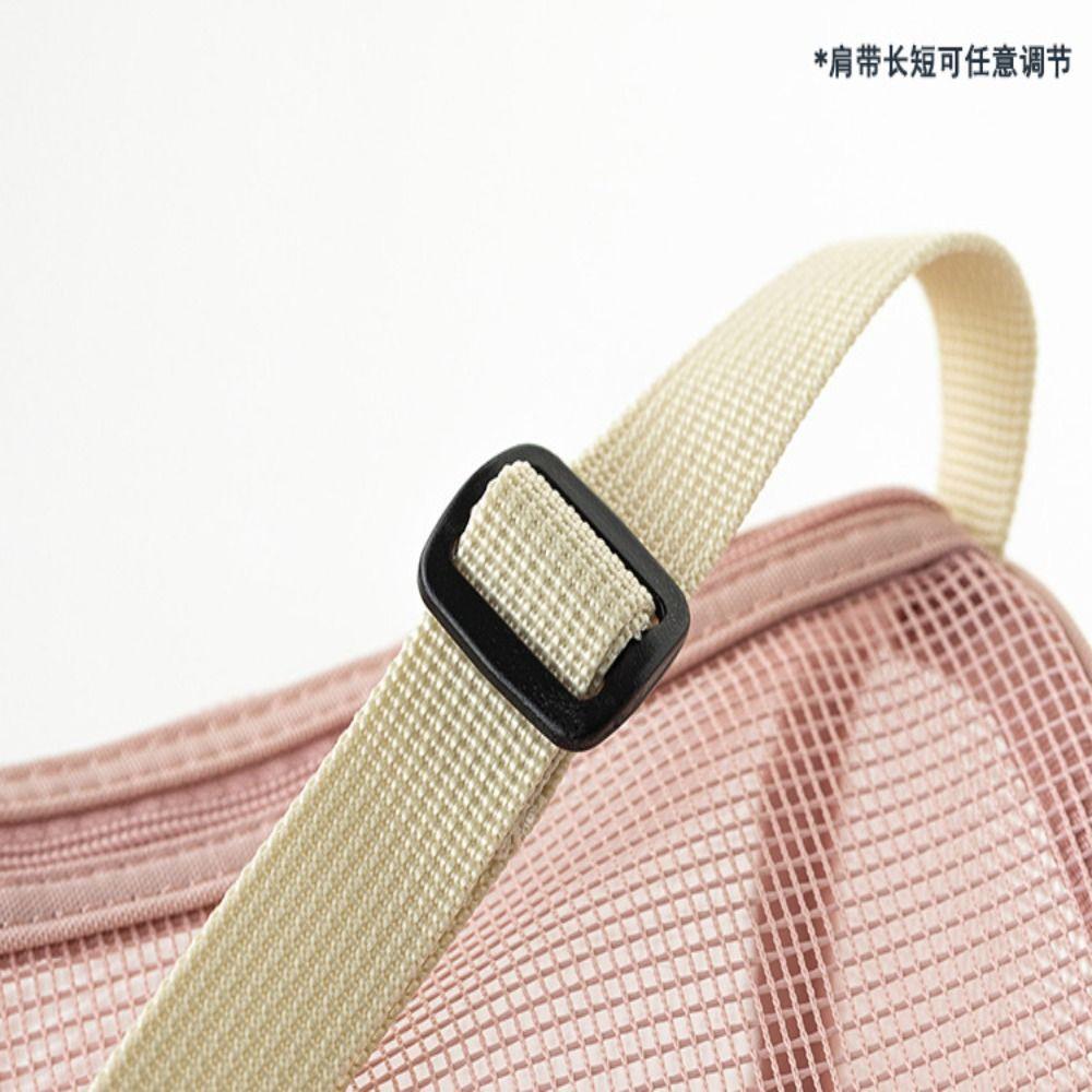 Breathable Beach Bag Waterproof Mesh Bag Travel Cosmetic Bag  Women