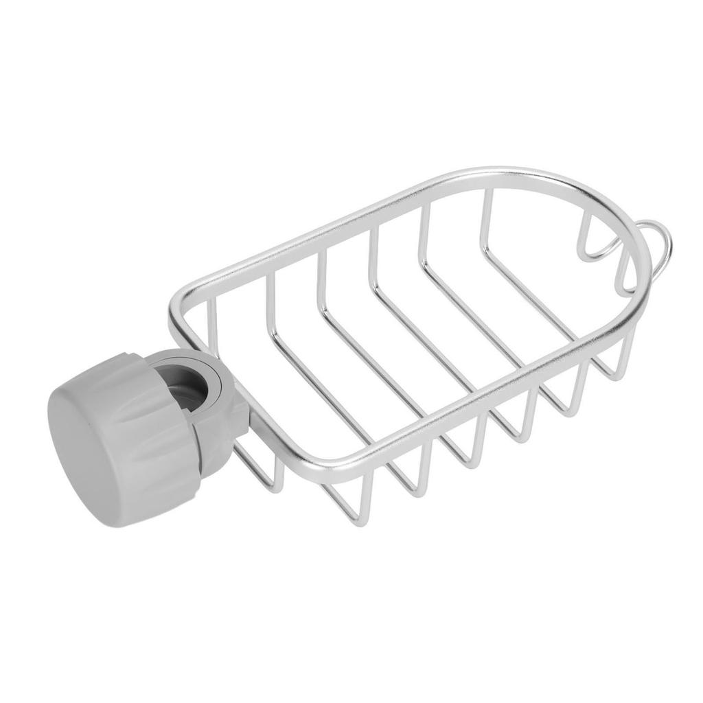 Hanging Faucet Storage Rack   Sink Dishcloth Sponge Drainer Rack for Kitchen Bathroom