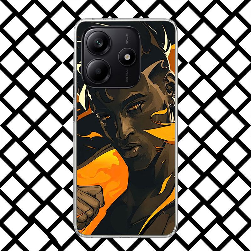 Valorant Spiel Coole Handyhülle für Xiaomi Redmi Note 15 14 14S 13 12 12S 11 Pro Plus 11E 11T 11S 10S 5G Weiche Hülle Fundas Redmi N