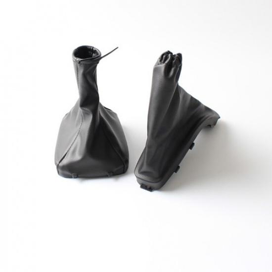 Gear Shifter & Handbrake Boot Cover Set for Opel Astra  II G Zafira A 1998-2004