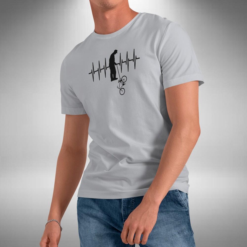 Magnet Fishing Heartbeat T-Shirt Funny River Canal Neodymium Magnet Small to 5XL