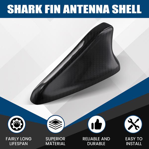 Real Carbon Fiber Antenna Decorative Cover for 2018-2023 Kia Stinger
