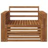 2 Pcs Outdoor Sofa Natural
