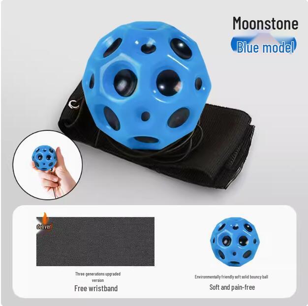 Hand-Thrown Yo-Yo Ball with Wrist Strap for Eye-Hand Coordination & Reaction Training