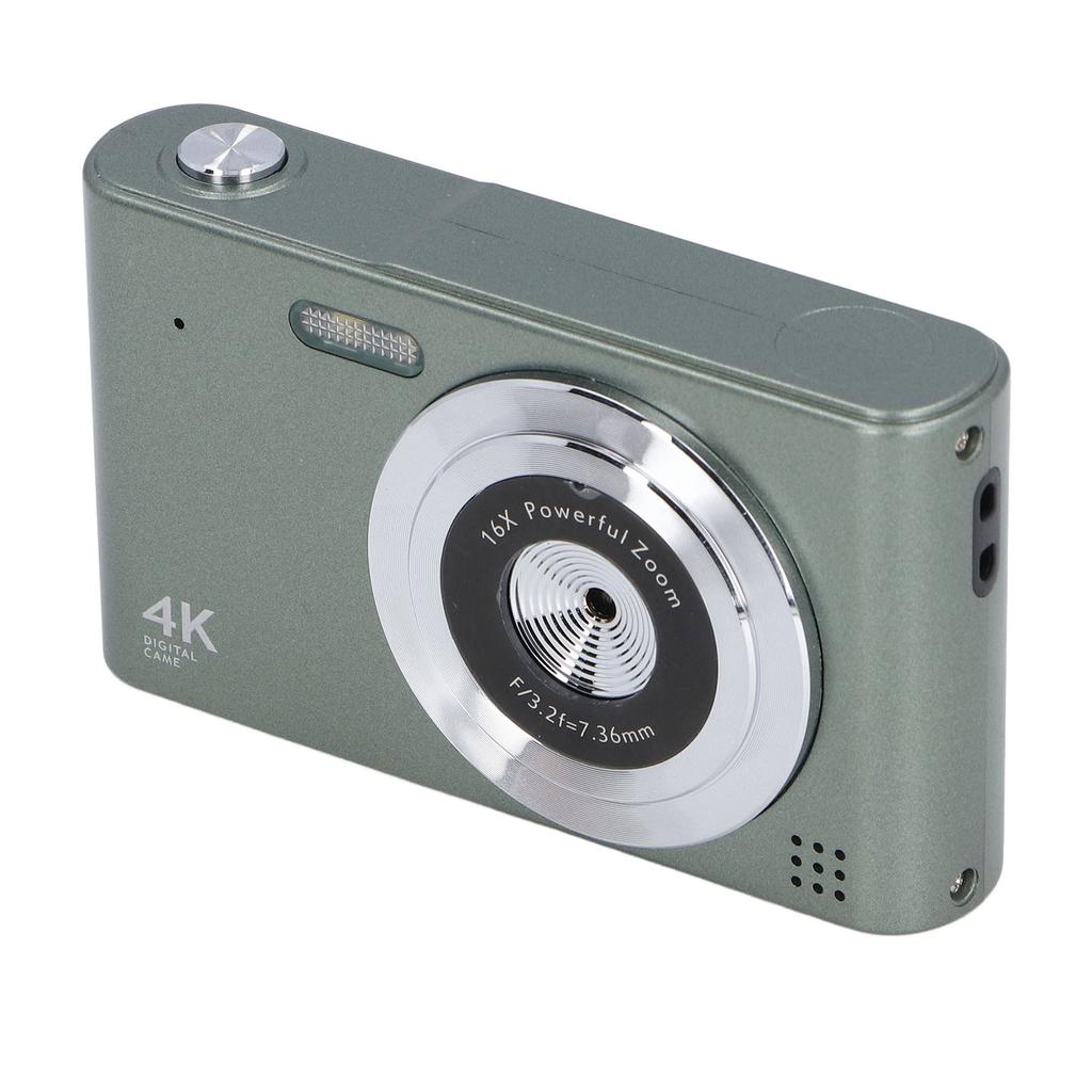 4K HD Digital Camera 16X Zoom 48MP Portable CCD Camera with LED Flashlight AF Auto Focus CCD Camera