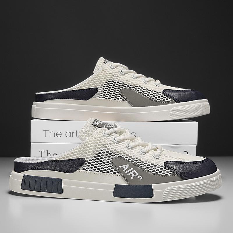 Men Casual Shoes 2023 Sports Leisure Fashion Height Increasing Couple Shoes Outdoor Mesh Shoes Men Lace-Up Sneakers