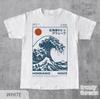 Hokkaido Wave T-Shirt – Vintage Japanese Surf Graphic Tee, Ukiyo-e Great Wave